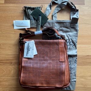 Brown leather Brand New Campomaggi Italia handbag